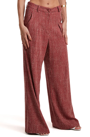 TAILORED PANTALON TROUSERS WITH PLEATS